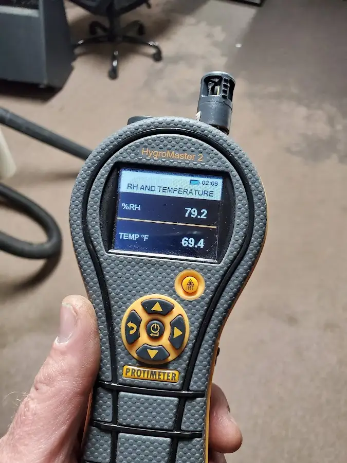Moisture meter humidity assessment for Mold Remediation & Removal in Port Salerno
