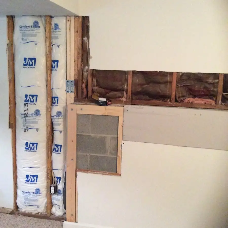 Wall insulation replacement during Odor Removal & Deodorization in Port Salerno